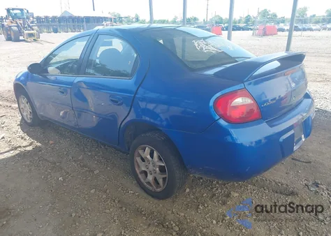2004 Dodge Neon Sxt из США, поврежденный, VIN 1B3ES56C44D535380